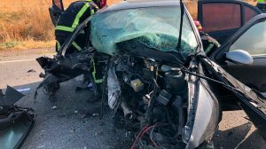 Accidente Gerena /@061informa