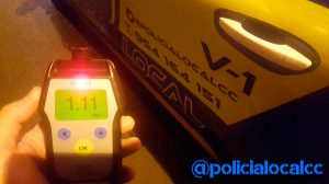 Resultado del test de alcoholemia /PoliciaLocalcc