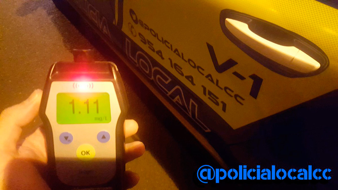 Resultado del test de alcoholemia /PoliciaLocalcc