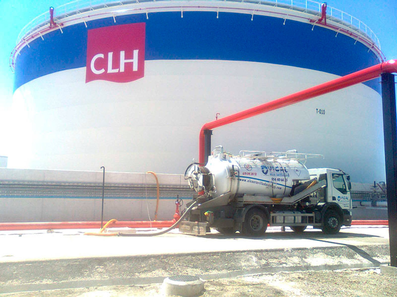 Tanques de CHL en Arahal /SA