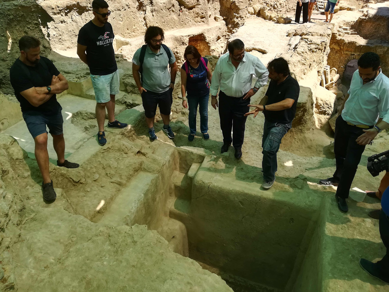 Nueva piscina romana en Carmona /Ayto. Carmona