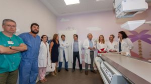 Visita a la nueva unidad de telemando /Hospital Virgen del Rocío