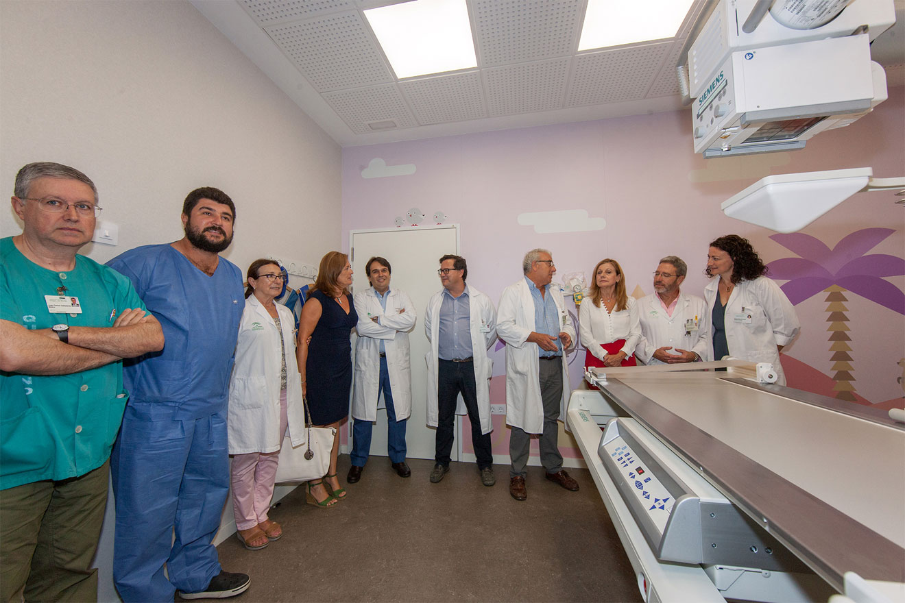 Visita a la nueva unidad de telemando /Hospital Virgen del Rocío