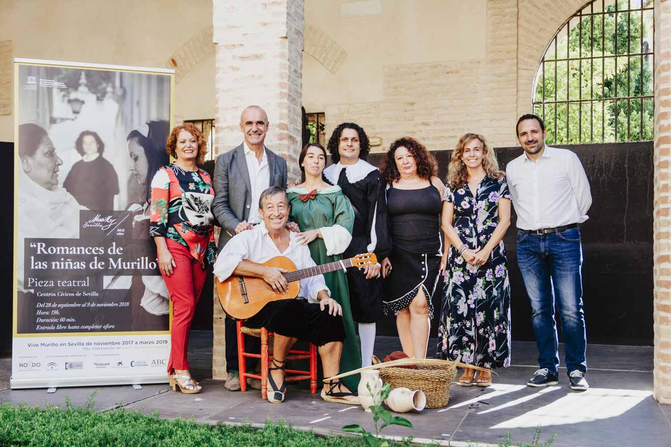 Presentación del nuevo espectáculo de Murillo que se podrá ver en los barrios /Ayto. Sevilla