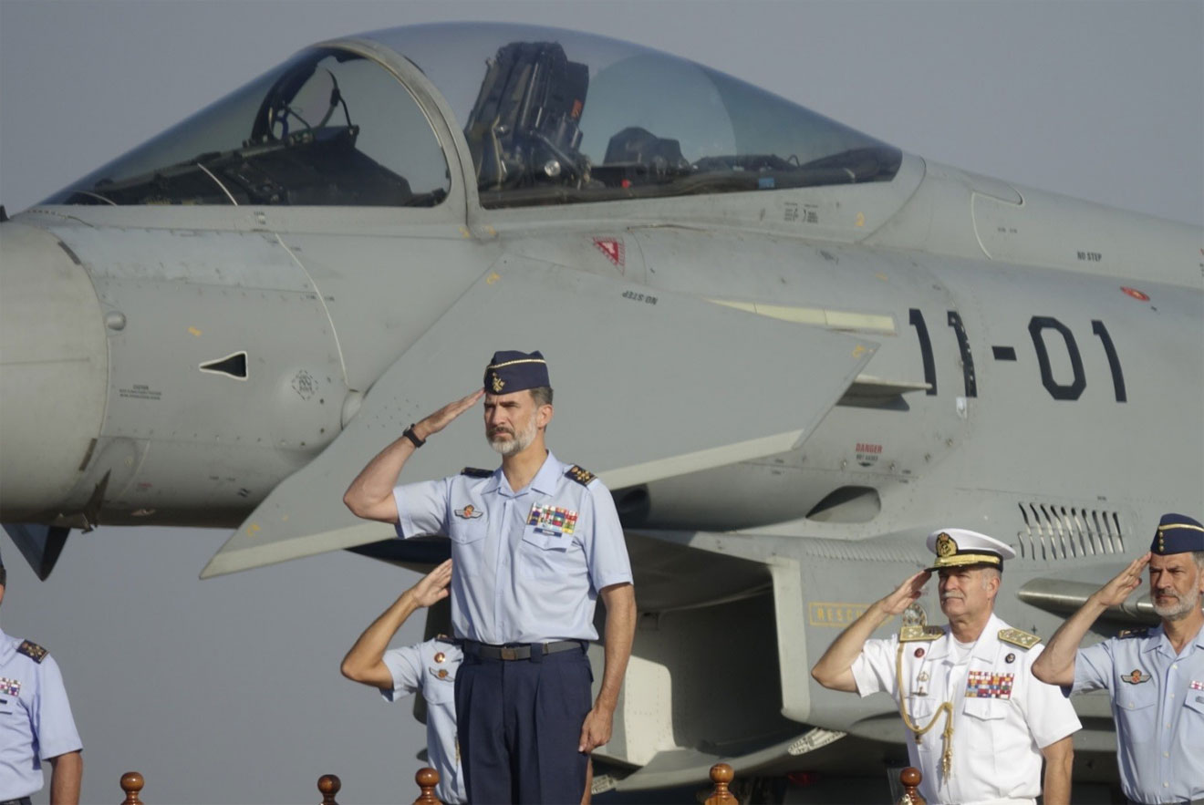 Visita Felipe VI a la Base Aérea de Morón /SA
