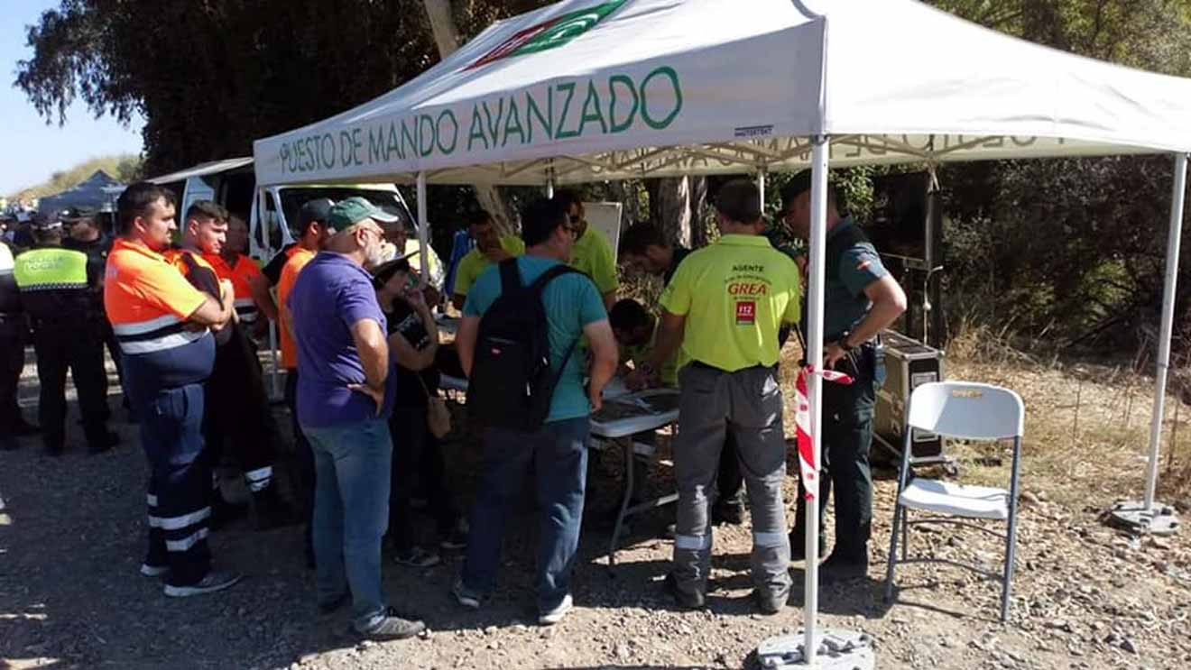 Dispositivo de la búsqueda /Ayto. Lora