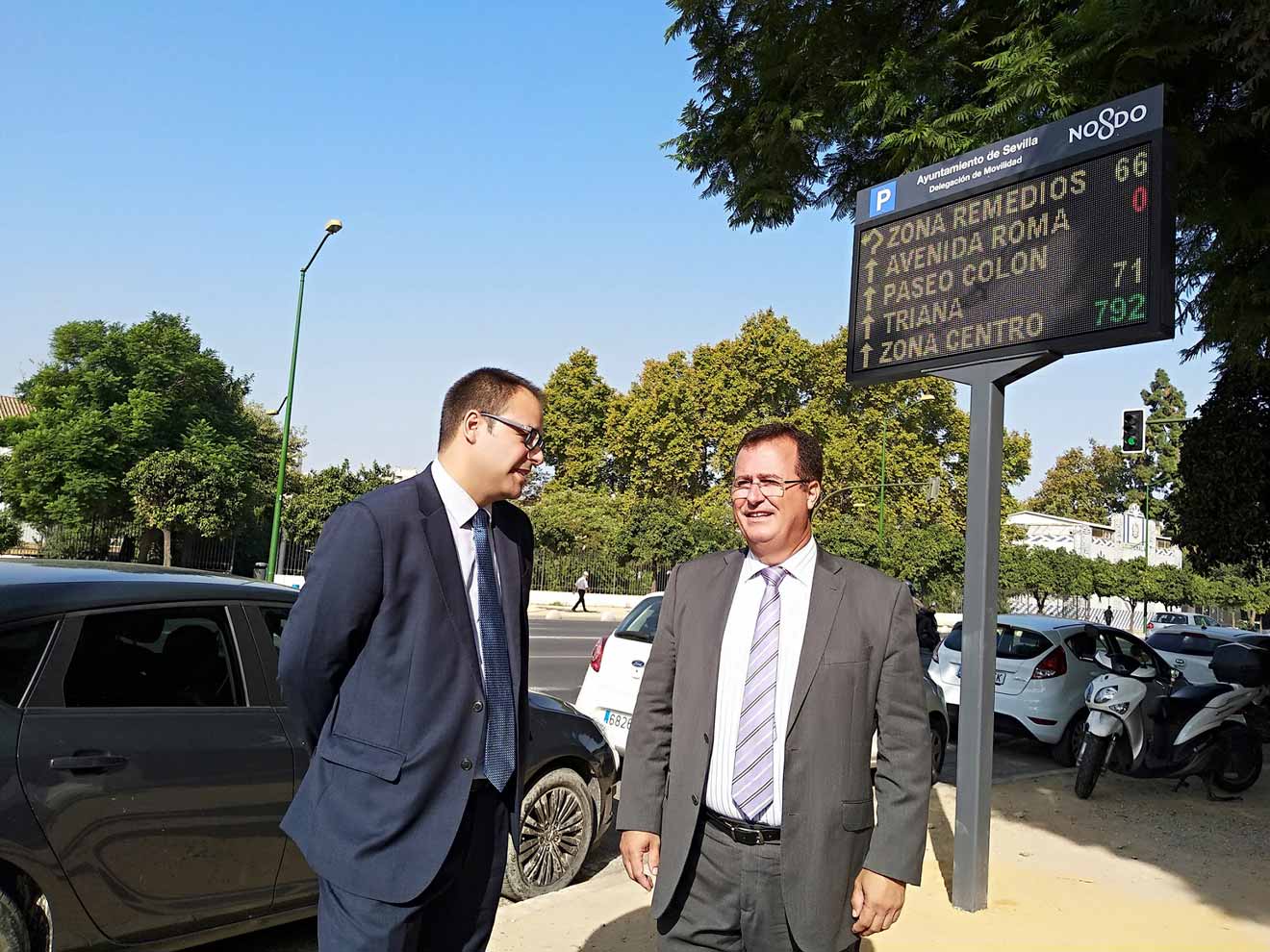 Nuevos paneles informativos /Ayto. Sevilla