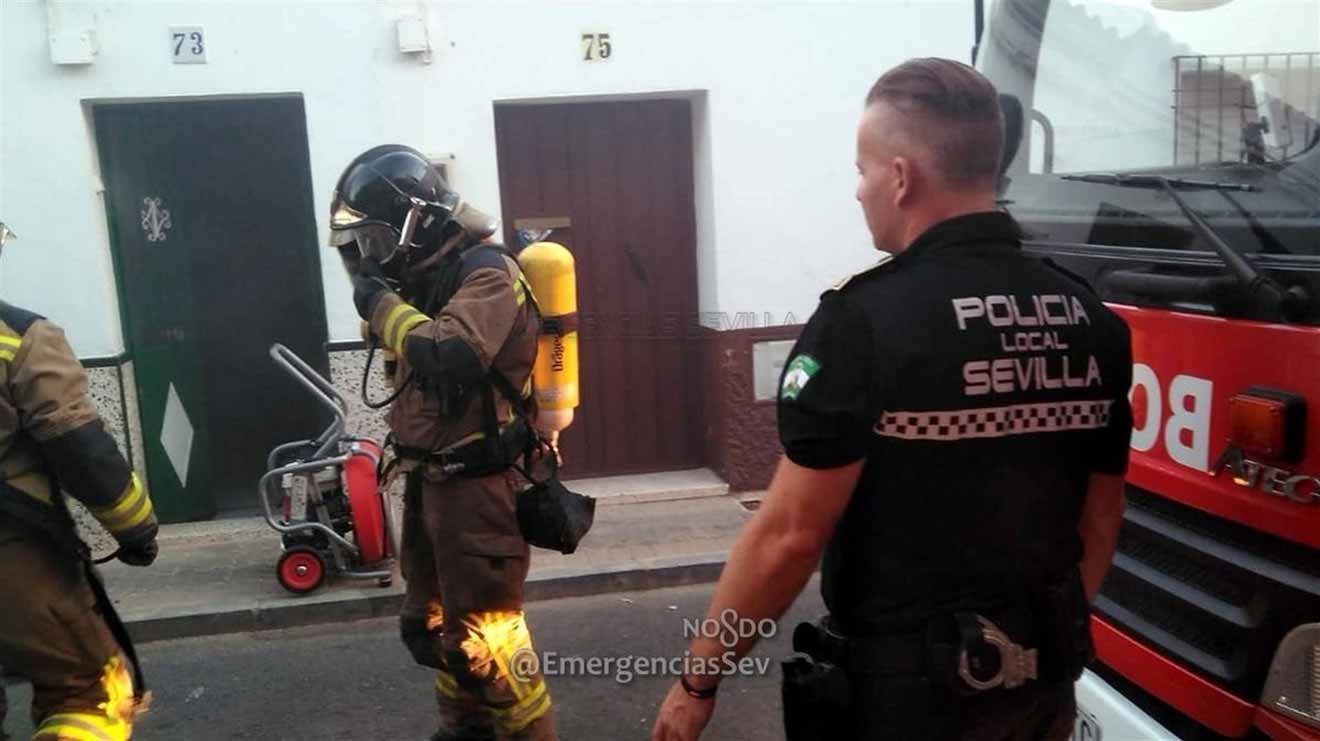 Incendio de Bellavista /@EmergenciasSev