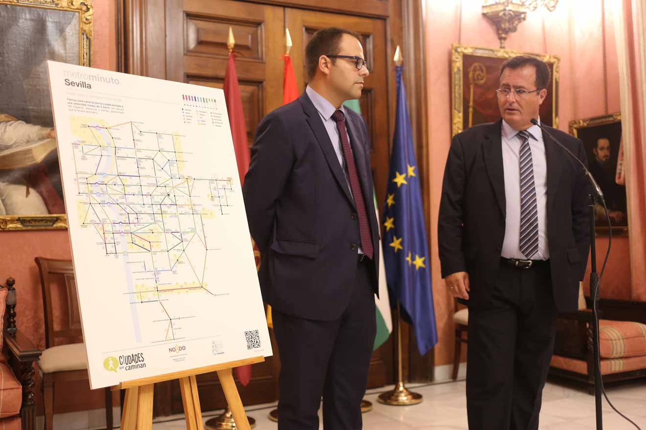 Presentación de MetroMinuto /Ayto. Sevilla