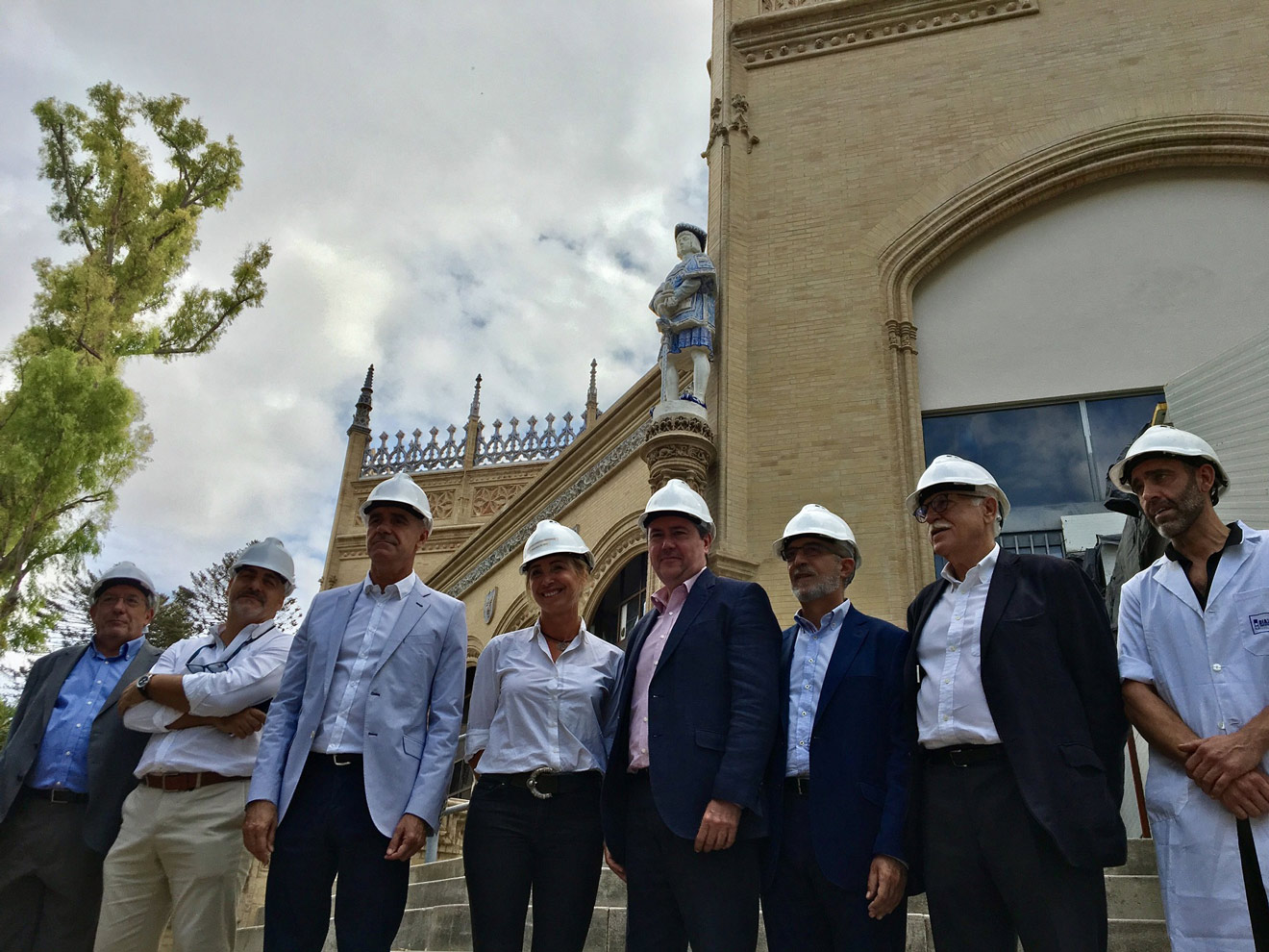 Obras en el Pabellón Real /Ayto. Sevilla