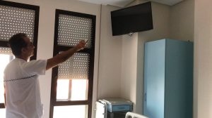 Televisión gratuita en hospitales / Junta