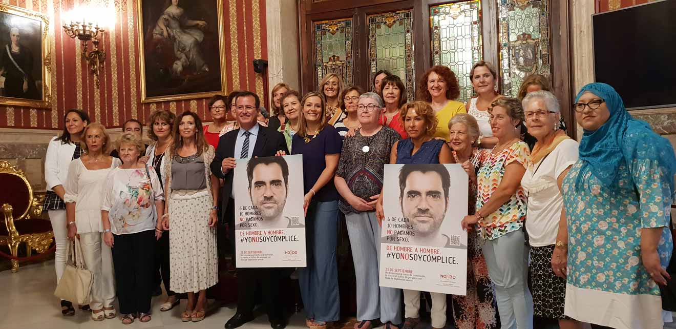 Presentación de la campaña contra la prostitución /Ayto. Sevilla