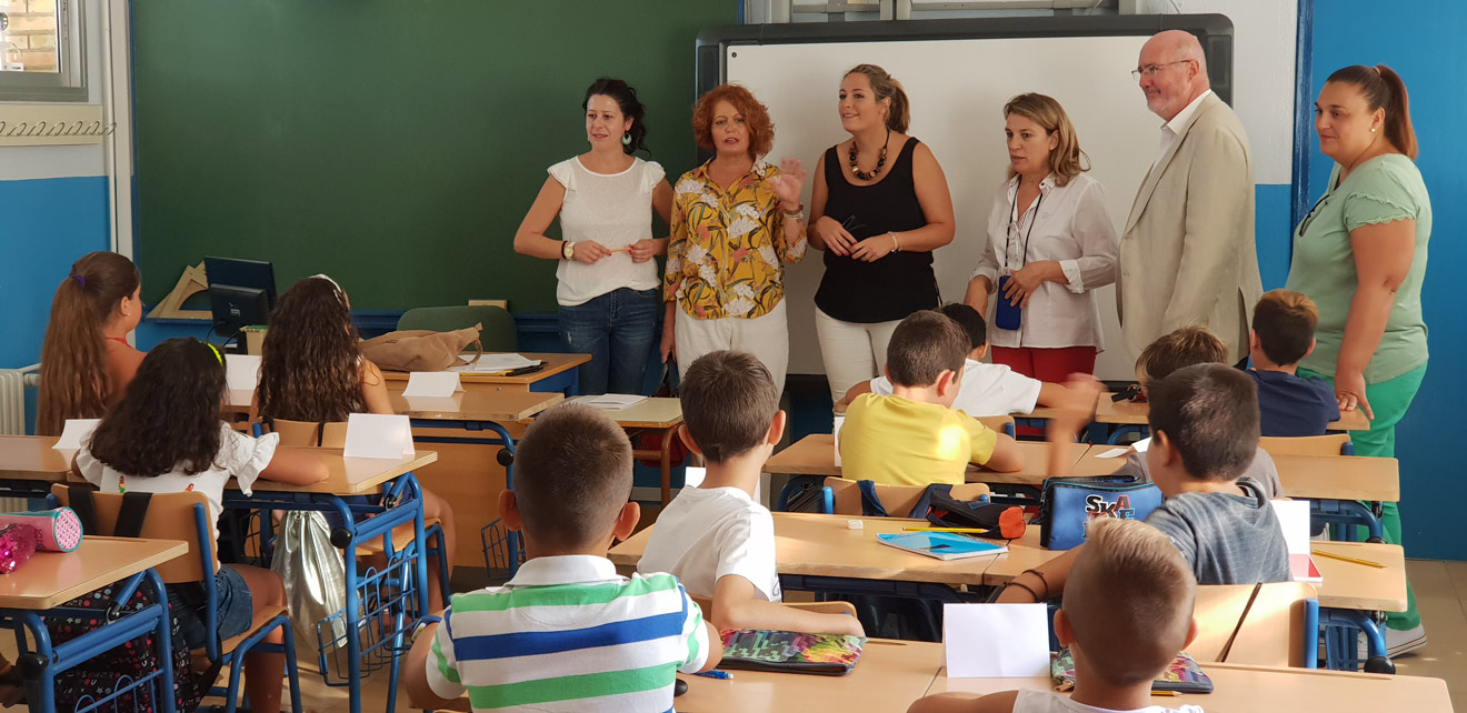 Arranque del curso escolar en Sevilla /Ayto. Sevilla