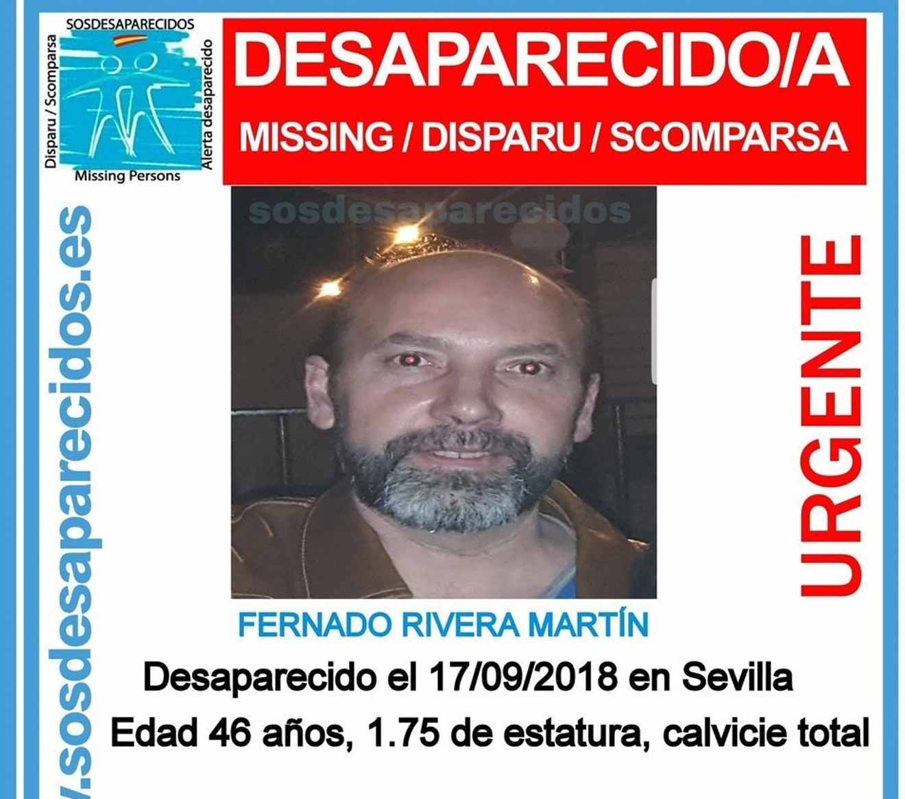 Desaparecido Sevilla /SA