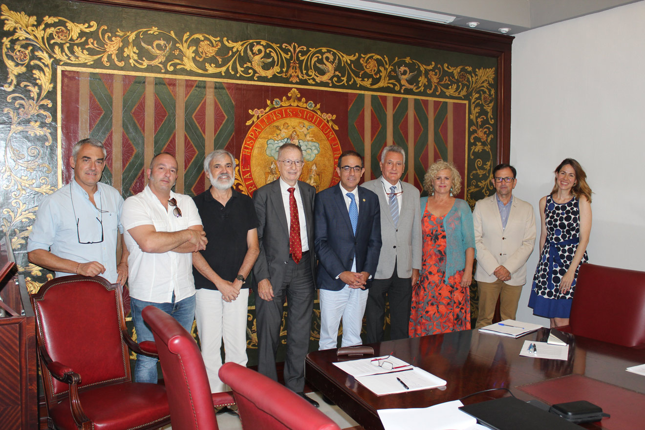 Miembros del Foro para la Defensa del Árbol /Universidad de Sevilla