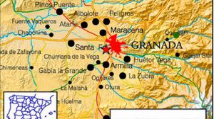 Mapas de terremotos en Granada /@E112Andalucia