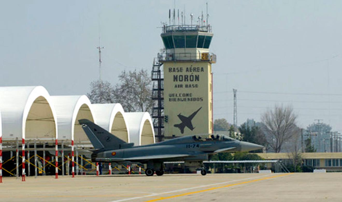 bombarderos base Morón