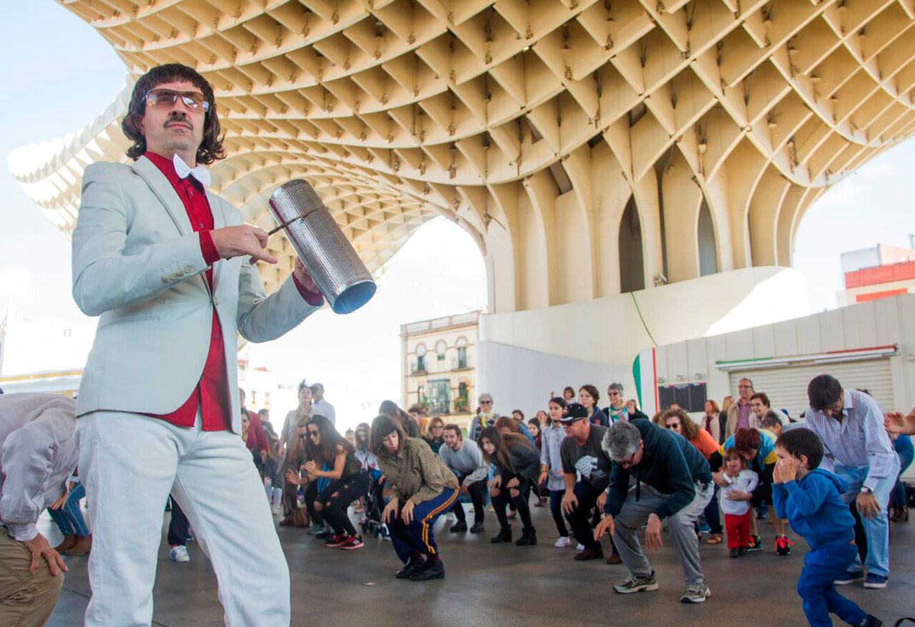 Actuación de edición anterior en Las Setas / Mes de Danza