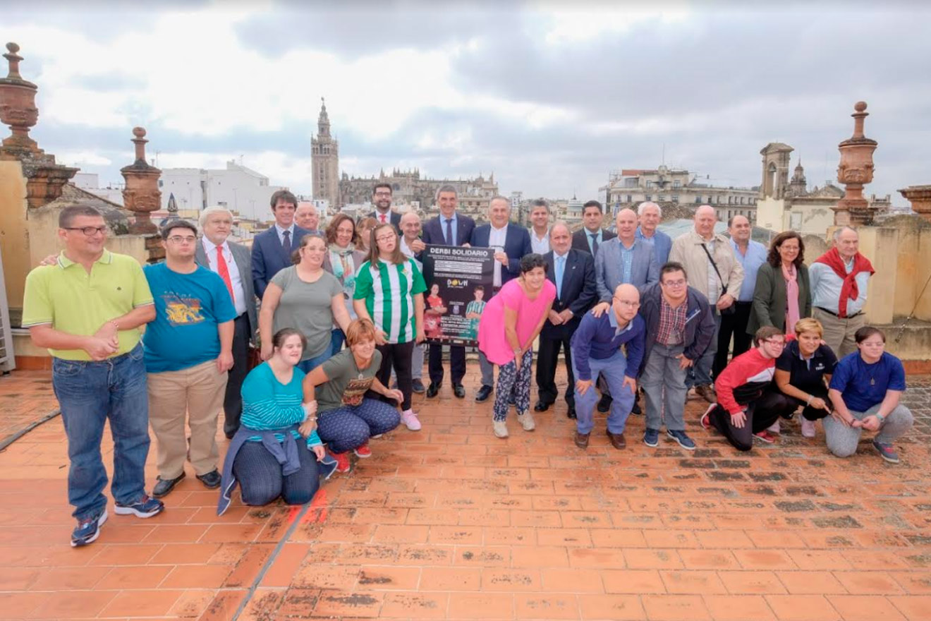 Presentación del derbi / Ayuntamiento de Sevilla