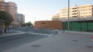 Recreación de la futura biciestación de San Bernardo /SA