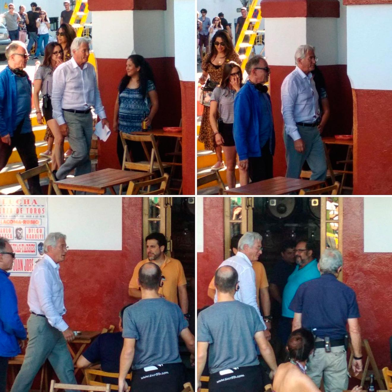 Richard Gere en La Pañoleta /@PrensaCamas