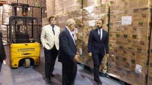 Donación al Banco de Alimentos de Sevilla /Delegación de Gobierno