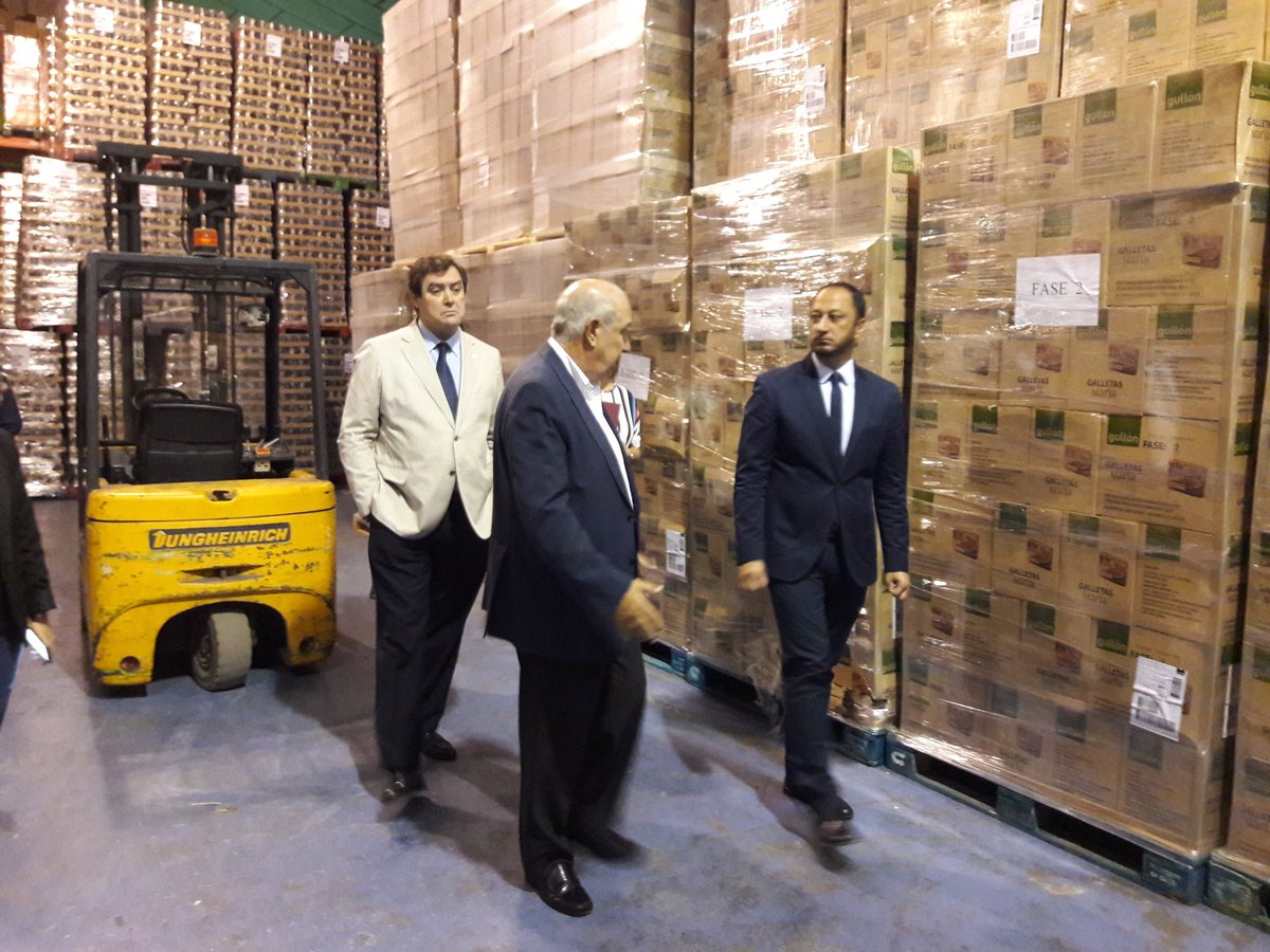 Donación al Banco de Alimentos de Sevilla /Delegación de Gobierno