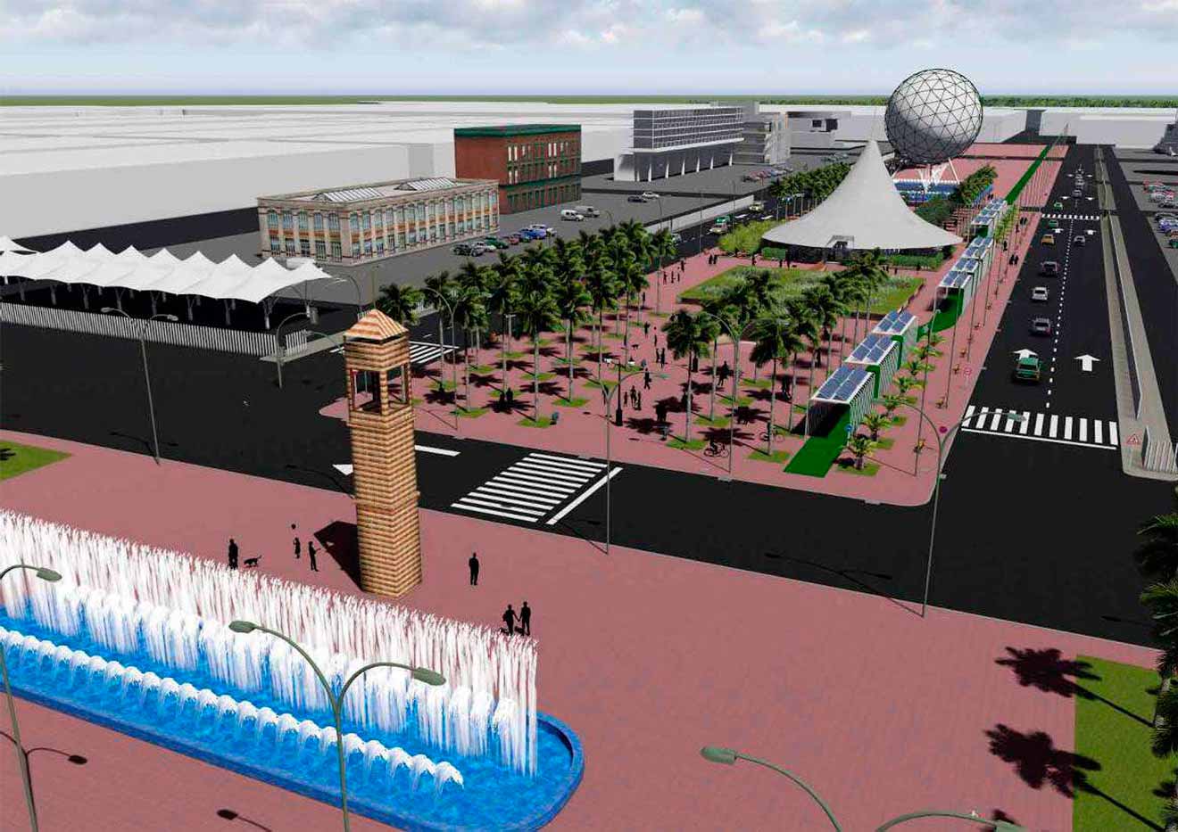 Proyecto de bioclimatización de la Cartuja /Universidad de Sevilla