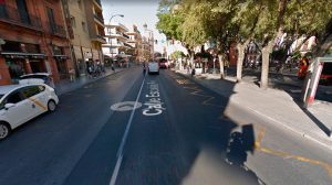 Entrada al centro por Ponce de León /SA