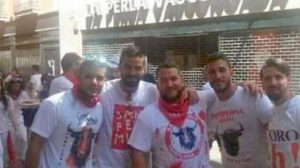 Los cinco miembros de La Manada.