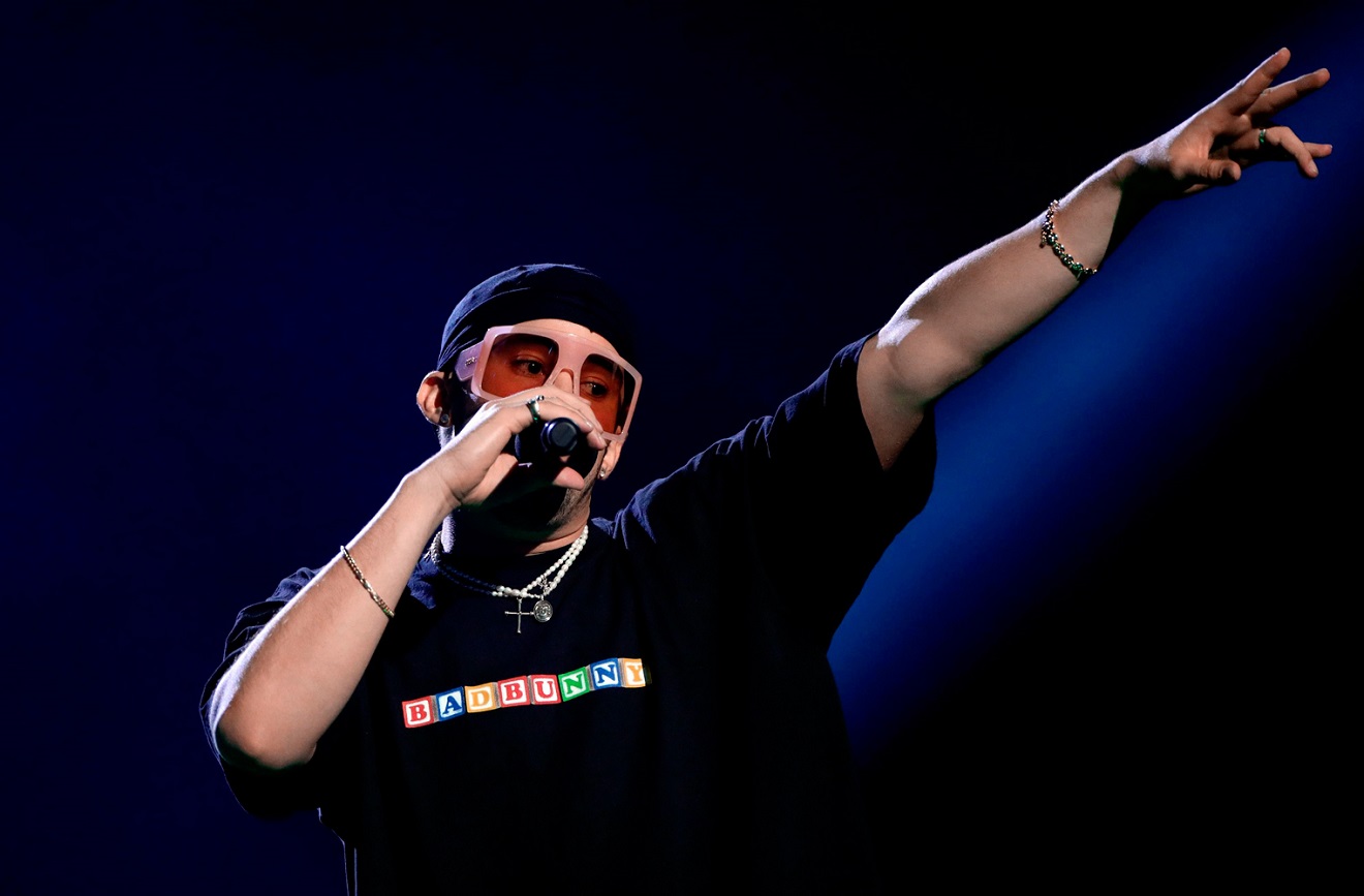 Bad Bunny en concierto.- Archivo