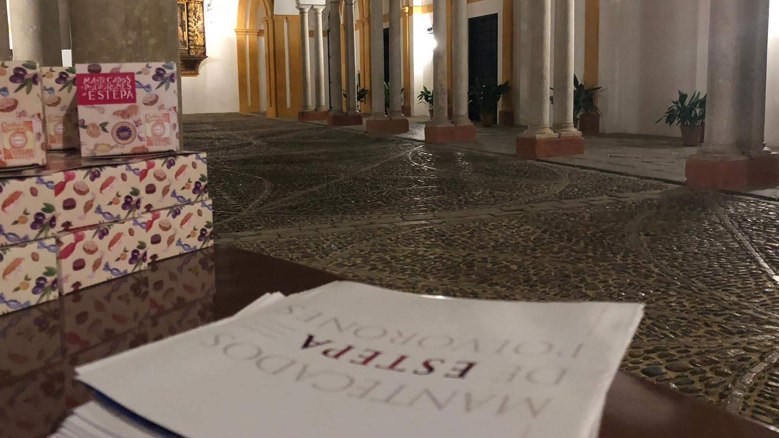 Mantecados y Polvorones de Estepa en el Real Alcázar de Sevilla