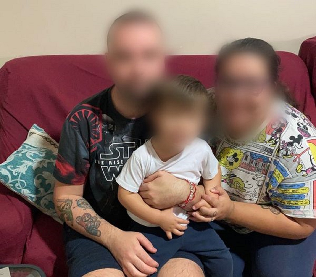 familia desahuciada en Torreblanca