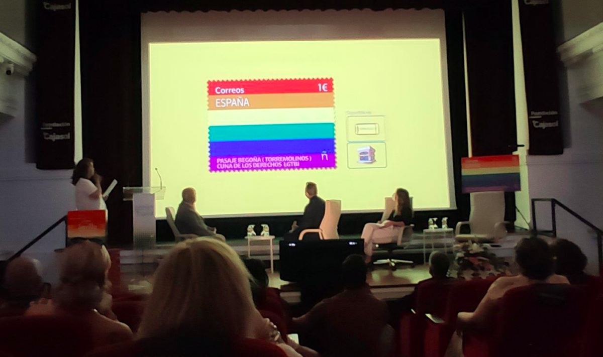 Sello LGTBI Correos Pasaje de Begoña