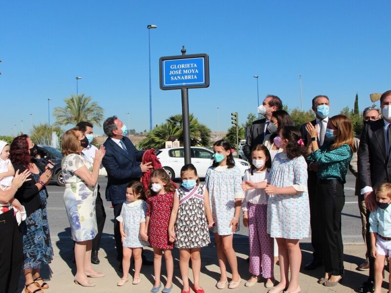 Inauguración de la glorieta