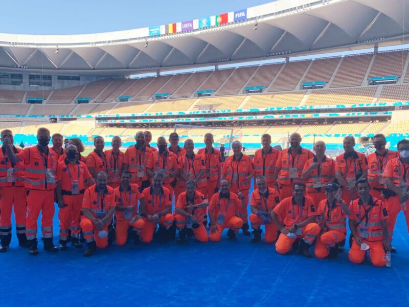Equipo sanitario Eurocopa