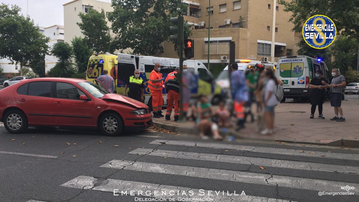 Lugar del accidente en Nervión / ES