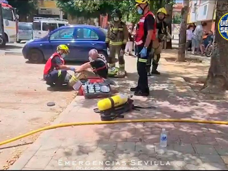 Incendio Polígono Sur