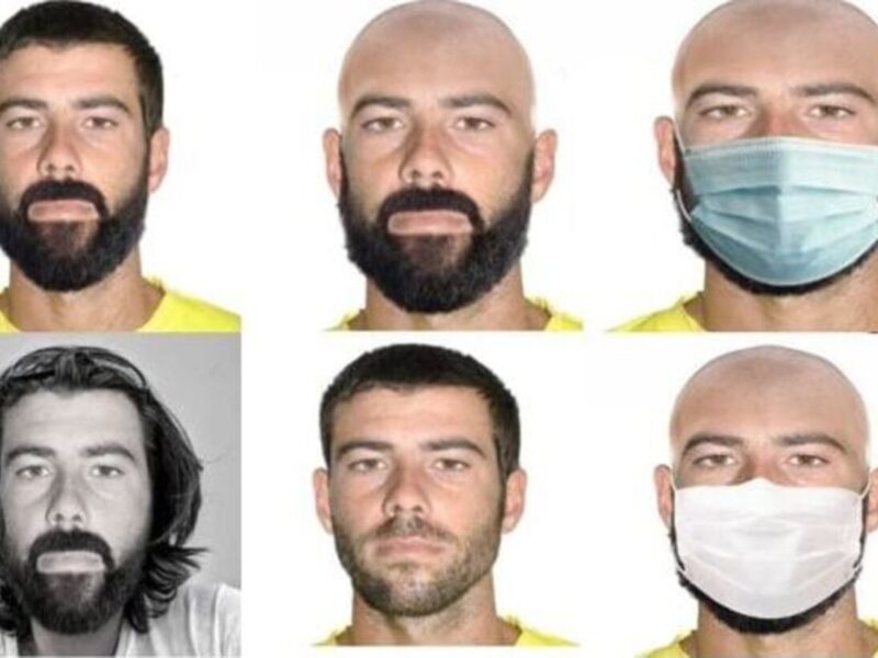 Retratos robot de Tomás Gimeno / SOS Desaparecidos