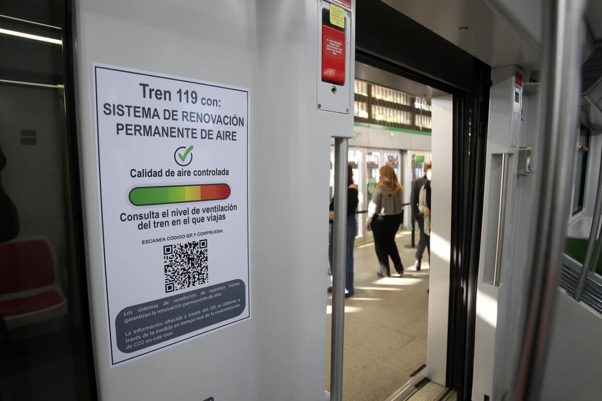 Calidad del aire en el Metro / Junta de Andalucía