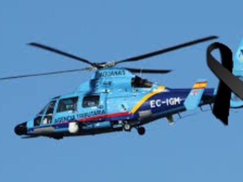 Helicóptero de la Agencia Tributaria / AUGC