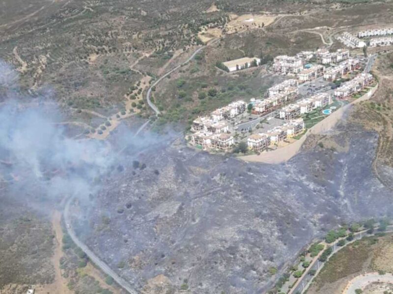 Incendio forestal en Ayamonte / INFOCA