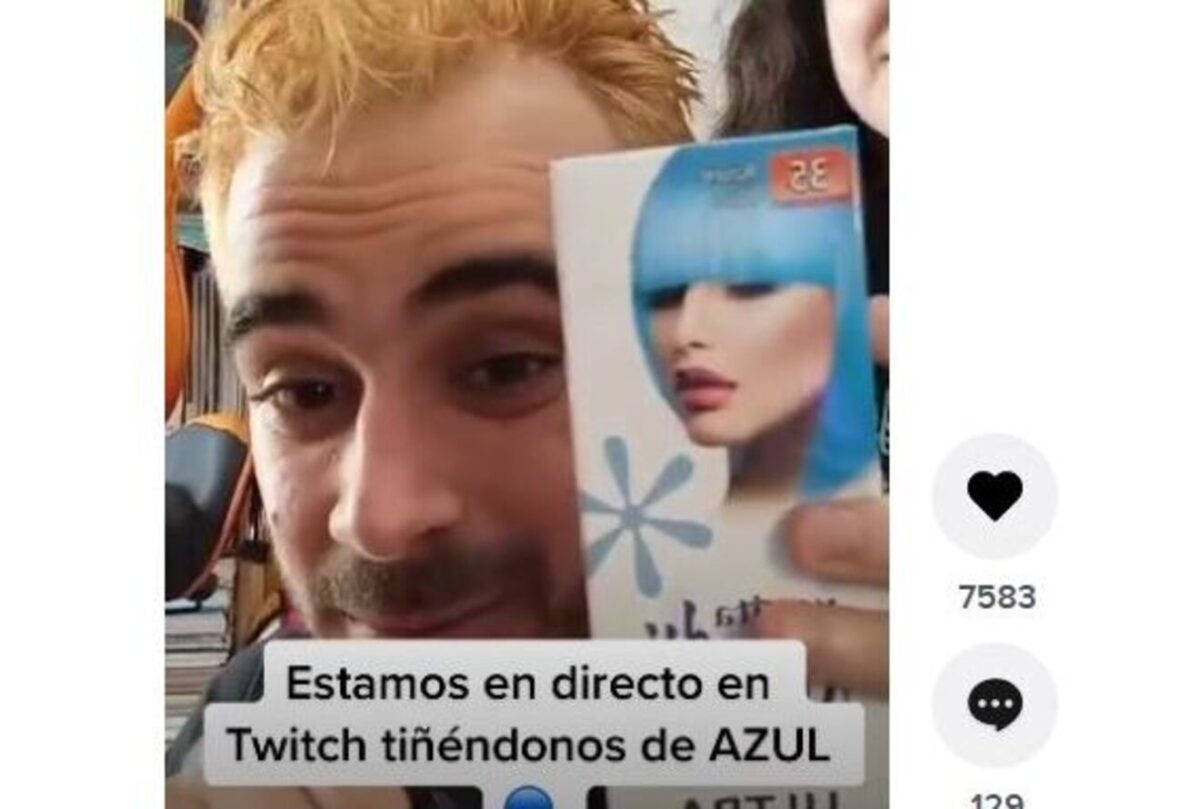 Pablo Díaz se ha teñido de azul tras ganar el bote de Pasapalabra / SA