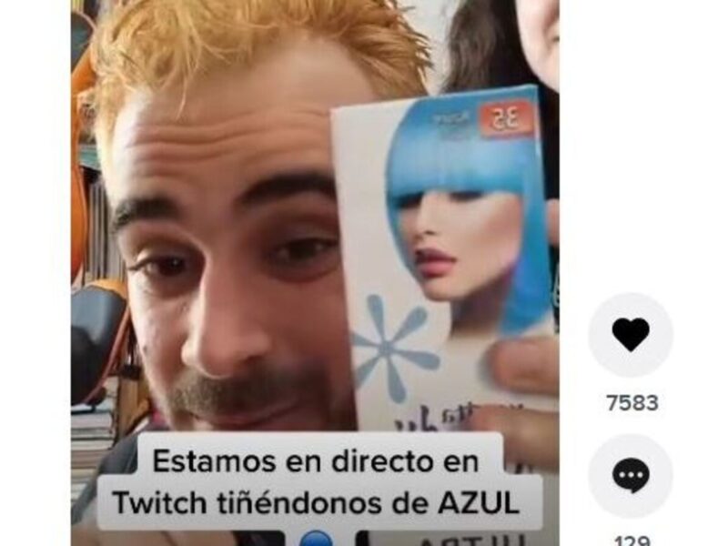 Pablo Díaz se ha teñido de azul tras ganar el bote de Pasapalabra / SA