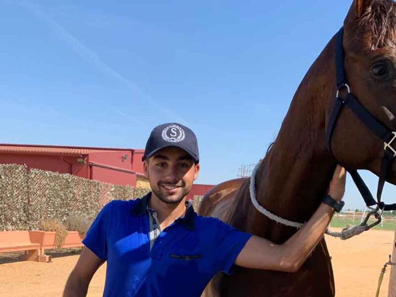 El jinete sevillano Paco Gaviño