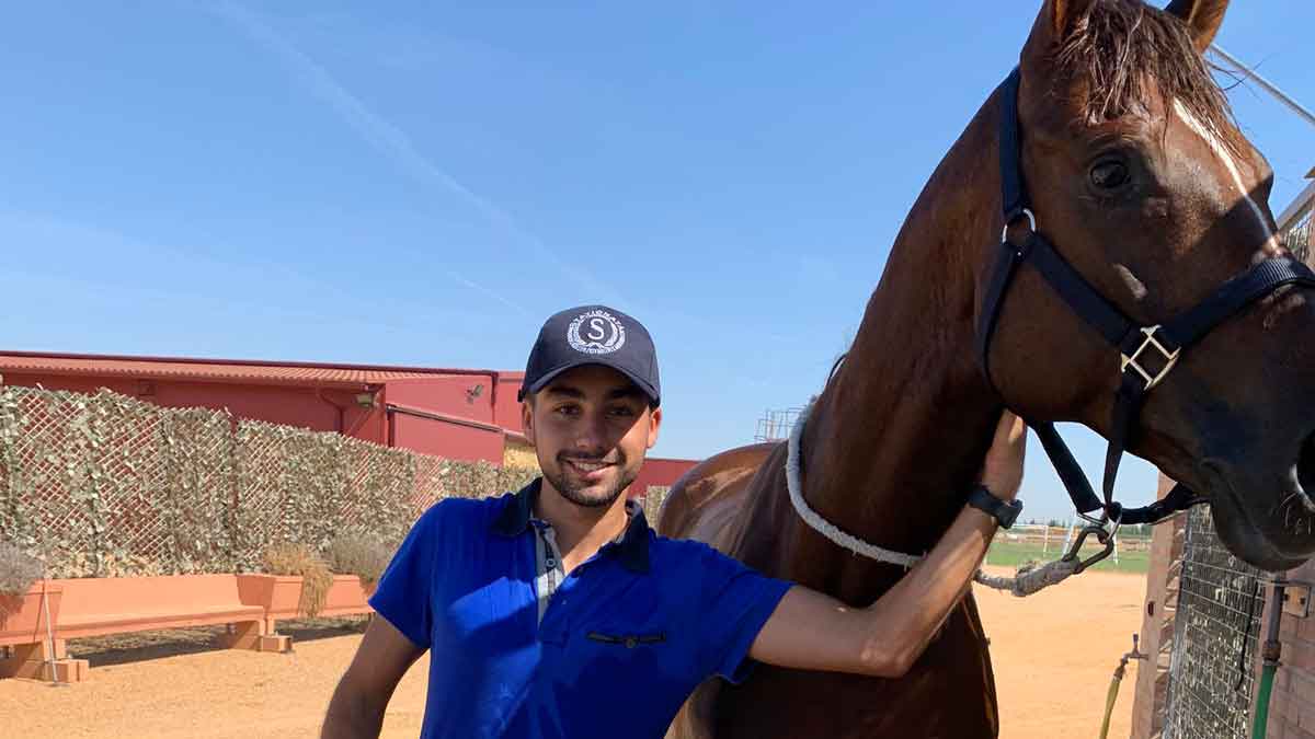 El jinete sevillano Paco Gaviño