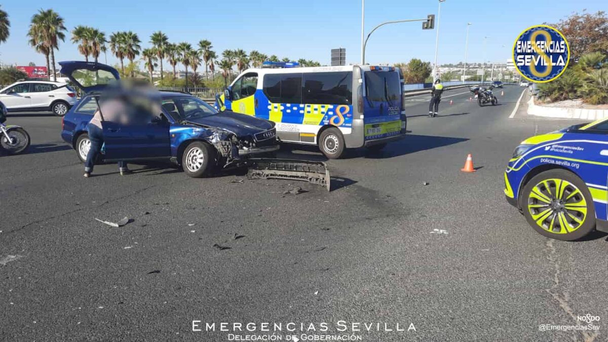 Accidente en la avenida Expo'92 / ES