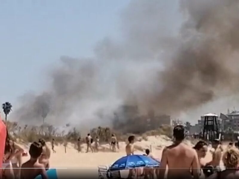 Incendio en Islantilla / RRSS