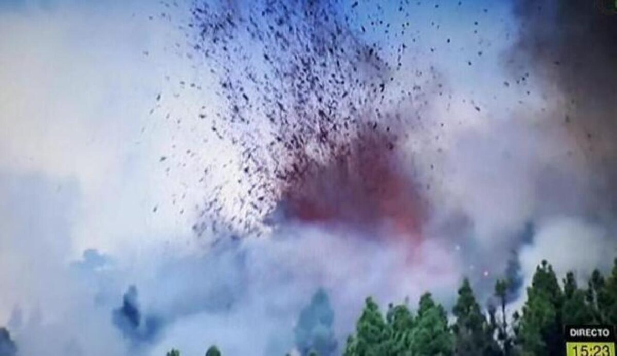 Erupción en La Palma / TV Canarias