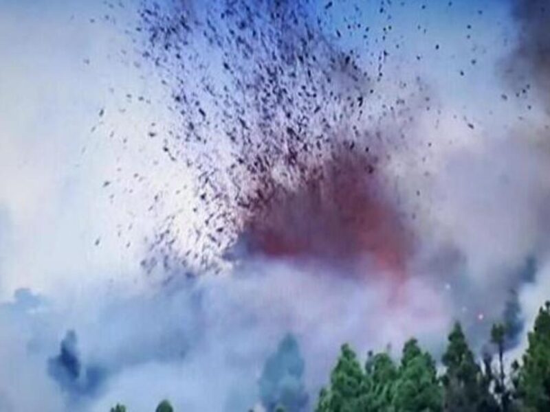 Erupción en La Palma / TV Canarias